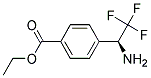 4-((S)-1-AMINO-2,2,2-TRIFLUORO-ETHYL)-BENZOIC ACID ETHYL ESTER CAS#: 886369-03-5