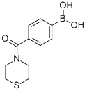 4-(THIOMORPHOLIN-4-YLCARBONYL)BENZENEBORONIC ACID CAS#: 850568-28-4