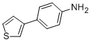 4-(THIOPHEN-3-YL)ANILINE CAS#: 834884-74-1