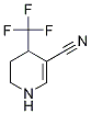 4-(Trifluoromethyl)-1,4,5,6-tetrahydropyridine-3-carbonitrile CAS#: 845866-48-0