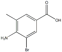 4-amino-3-bromo-5-methylbenzoic acid(SALTDATA: FREE) CAS#: 860787-42-4