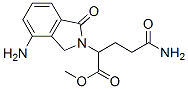 4-amino-a-(3-amino-3-oxopropyl)1,3-dihydro-1-oxo-2H-Isoindole-2-aceticacidmethylester CAS#: 878782-79-7