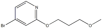 4-broMo-2-(3-Methoxypropoxy)pyridine CAS#: 865156-55-4