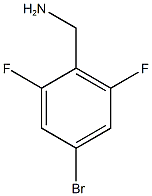 (4-bromo-2,6-difluorophenyl)methanamine CAS#: 887585-99-1