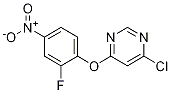 4-chloro-6-(2-fluoro-4-nitrophenoxy)pyriMidine CAS#: 868733-15-7