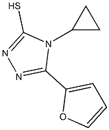 4-cyclopropyl-5-(furan-2-yl)-4H-1,2,4-triazole-3-thiol CAS#: 828274-32-4