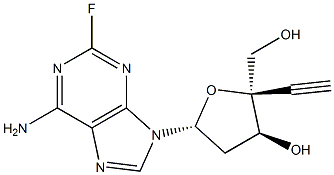 4'-ethynyl-2-fluoro-2'-deoxyadenosine CAS#: 865363-93-5