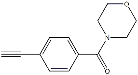 (4-ethynylphenyl)(morpholino)methanone CAS#: 851895-20-0