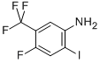 4-fluoro-2-iodo-5-(trifluoromethyl)benzenamine CAS#: 868692-49-3