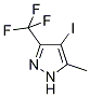 4-iodo-3-methyl-5-(trifluoromethyl)-1H-pyrazole(SALTDATA: FREE) CAS#: 855343-07-6