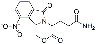 4-nitro-a-(3-amino-3-oxopropyl)1,3-dihydro-1-oxo-2H-Isoindole-2-aceticacidmethylester CAS#: 878782-81-1
