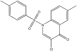 4(1)-Quinolone, 3-chloro-6-methyl-1-p-tolylsulfonyl- (2CI) CAS#: 872282-94-5
