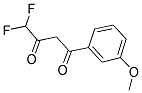 4,4-DIFLUORO-1-(3-METHOXY-PHENYL)-BUTANE-1,3-DIONE CAS#: 832740-76-8