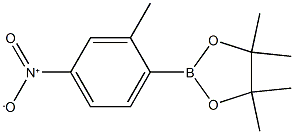 4,4,5,5-TETRAMETHYL-2-(2-METHYL-4-NITROPHENYL)-1,3,2-DIOXABOROLANE CAS#: 883715-40-0