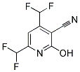4,6-BIS-DIFLUOROMETHYL-2-HYDROXY-NICOTINONITRILE CAS#: 869945-81-3