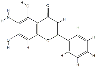4H-1-Benzopyran-4-one,6-amino-5,7-dihydroxy-2-phenyl-(9CI) CAS#: 848470-36-0