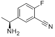 5-((1S)-Aminoethyl)-2-fluorobenzonitrile CAS#: 870849-70-0