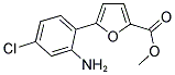 5-(2-AMINO-4-CHLORO-PHENYL)-FURAN-2-CARBOXYLIC ACID METHYL ESTER CAS#: 886494-66-2