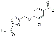5-(2-CHLORO-4-NITRO-PHENOXYMETHYL)-FURAN-2-CARBOXYLIC ACID CAS#: 832739-84-1