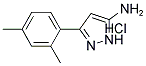 5-(2,4-DIMETHYLPHENYL)-1H-PYRAZOL-3-YLAMINE HYDROCHLORIDE CAS#: 850869-66-8