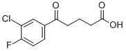 5-(3-CHLORO-4-FLUOROPHENYL)-5-OXOVALERIC ACID CAS#: 845790-41-2