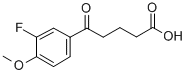 5-(3-FLUORO-4-METHOXYPHENYL)-5-OXOVALERIC ACID CAS#: 845781-33-1