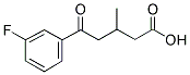 5-(3-FLUOROPHENYL)-3-METHYL-5-OXOVALERIC ACID CAS#: 845781-41-1