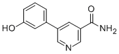 5-(3'-HYDROXYPHENYL)-PYRIDINE-3-CARBOXAMIDE CAS#: 864685-40-5