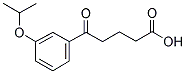 5-(3-ISO-PROPOXYPHENYL)-5-OXOVALERIC ACID CAS#: 845790-43-4