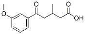5-(3-METHOXYPHENYL)-3-METHYL-5-OXOVALERIC ACID CAS#: 845781-40-0