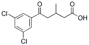 5-(3,5-DICHLOROPHENYL)-3-METHYL-5-OXOVALERIC ACID CAS#: 845781-39-7