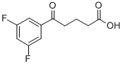 5-(3,5-DIFLUOROPHENYL)-5-OXOVALERIC ACID CAS#: 845790-50-3
