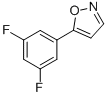 5-(3,5-DIFLUOROPHENYL)ISOXAZOLE CAS#: 874800-58-5