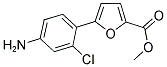 5-(4-AMINO-2-CHLORO-PHENYL)-FURAN-2-CARBOXYLIC ACID METHYL ESTER CAS#: 886494-64-0