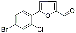 5-(4-BROMO-2-CHLOROPHENYL)-2-FURALDEHYDE CAS#: 874592-31-1