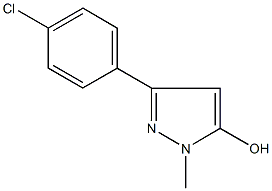 5-(4-CHLOROPHENYL)-2,4-DIHYDRO-2-METHYL-3H-PYRAZOL-3-ONE CAS#: 862588-62-3