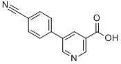 5-(4-CYANOPHENYL)NICOTINIC ACID CAS#: 845885-80-5
