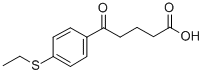 5-(4-ETHYLTHIOPHENYL)-5-OXOVALERIC ACID CAS#: 845790-39-8