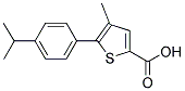 5-(4-ISOPROPYL-PHENYL)-4-METHYL-THIOPHENE-2-CARBOXYLIC ACID CAS#: 832737-97-0