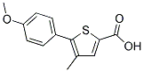 5-(4-METHOXY-PHENYL)-4-METHYL-THIOPHENE-2-CARBOXYLIC ACID CAS#: 878680-51-4