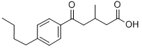 5-(4-N-BUTYLPHENYL)-3-METHYL-5-OXOVALERIC ACID CAS#: 845781-46-6