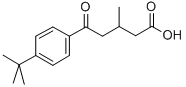 5-(4-TERT-BUTYLPHENYL)-3-METHYL-5-OXOVALERIC ACID CAS#: 845781-47-7
