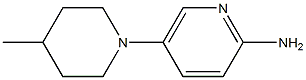5-(4-methylpiperidin-1-yl)pyridin-2-amine CAS#: 866620-33-9