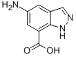 5-AMINO-1H-INDAZOLE-7-CARBOXYLIC ACID CAS#: 885272-13-9