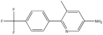 5-AMINO-3-METHYL-2-(4-(TRIFLUOROMETHYL)PHENYL)PYRIDINE CAS#: 872254-89-2