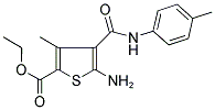 5-AMINO-3-METHYL-4-P-TOLYLCARBAMOYL-THIOPHENE-2-CARBOXYLIC ACID ETHYL ESTER CAS#: 862655-30-9