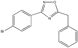 5-BENZYL-3-(4-BROMOPHENYL)-1,2,4-OXADIAZOLE CAS#: 864836-24-8