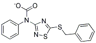 (5-BENZYLTHIO-1,2,4-THIADIAZOL-3-YL)PHENYLCARBAMATE CAS#: 845879-18-7