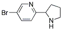 5-BROMO-2-PYRROLIDIN-2-YL-PYRIDINE CAS#: 886365-48-6