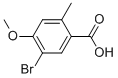 5-BROMO-4-METHOXY-2-METHYLBENZOIC ACID CAS#: 875245-69-5